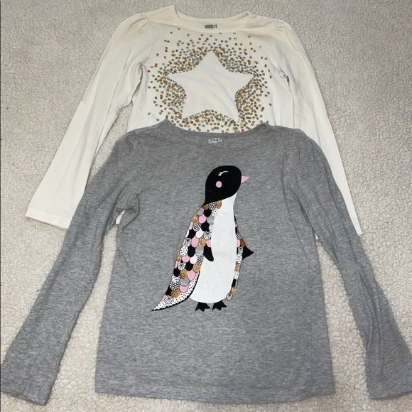 14 Piece Girls Size 10/12 Long Sleeve Tops Bundle - Picture 5 of 13